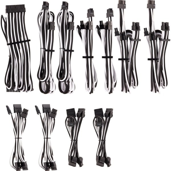 Premium Individually Sleeved PSU Pro Kit Type 4 Gen 4 kabel