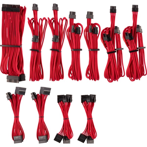 Premium Individually Sleeved PSU Pro Kit Type 4 Gen 4 kabel