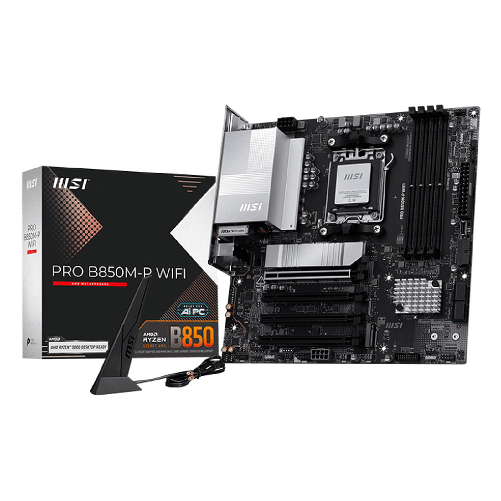 PRO B850M-P WIFI socket AM5 moederbord