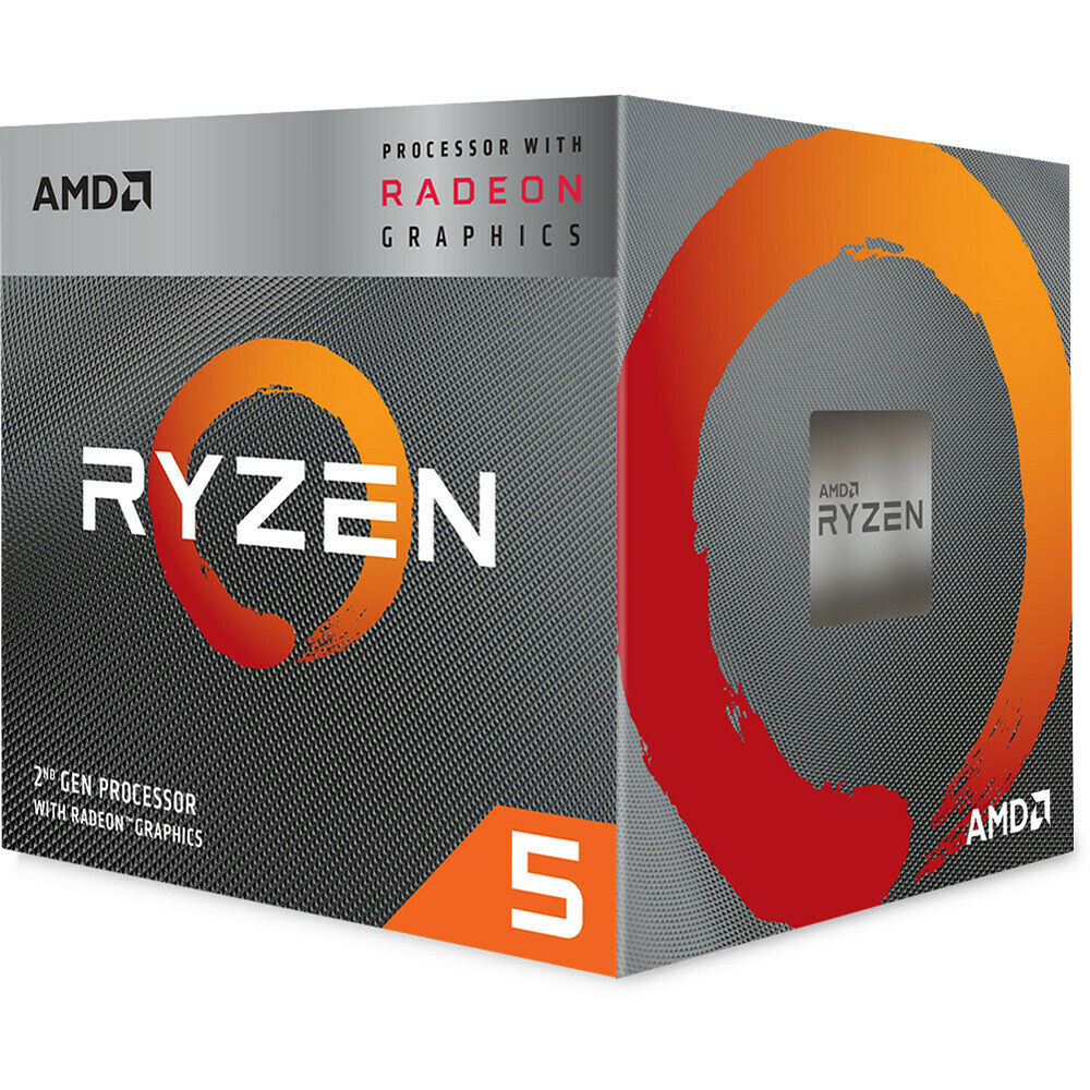 Processador AMD Ryzen 5-3400G de 3,70 GHz com soquete AM4