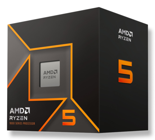 Processador AMD Ryzen 5 9600 3.8 GHz 6 núcleos 12 threads 32 MB cache Socket AM5 Box
