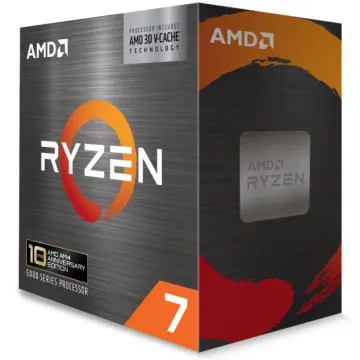 Processador AMD Ryzen 7 5800X3D de 3,4 GHz com soquete AM4