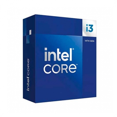 Processador Core i3-14100 (14ª Geração) "Raptor Lake Refresh" 4-Core 3.5GHz c/Turbo 4.7GHz  - INTEL