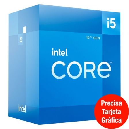 Processador INTEL Core i5-12400F 2.5GHz LGA1700 18M Cache Tray CPU NON-K , CM8071504555318