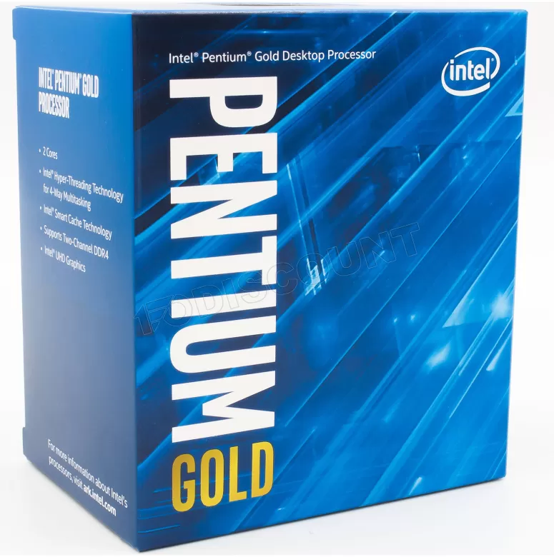 Processador Pentium Gold G6600 2-Core 4GHz Skt1200 - INTEL