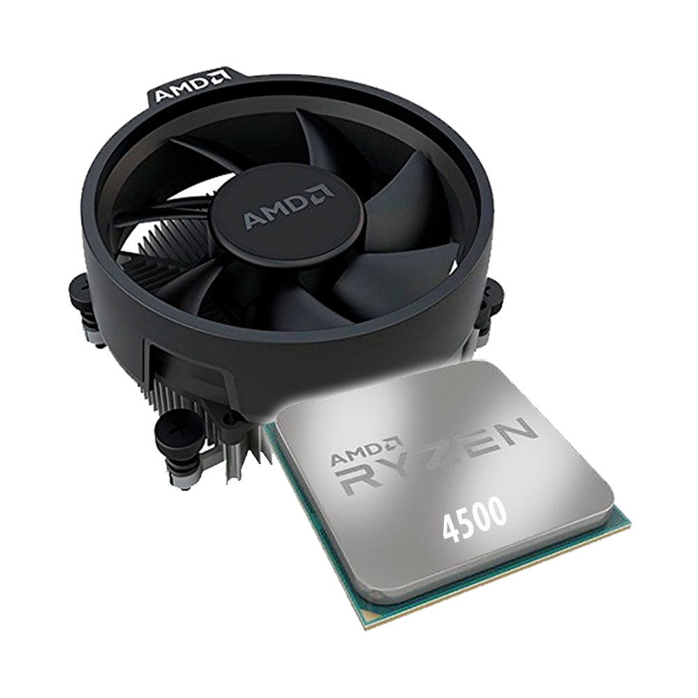 Processador Ryzen 5 4500 6-Core (3.6Ghz/4.1Ghz) SktAM4 Tray -100 - AMD