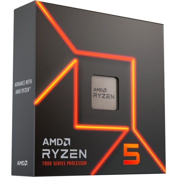 Processador Ryzen 5 7600X 6-Core 4.7GHz c/ Turbo 5.3GHz 38MB SktAM5 - AMD