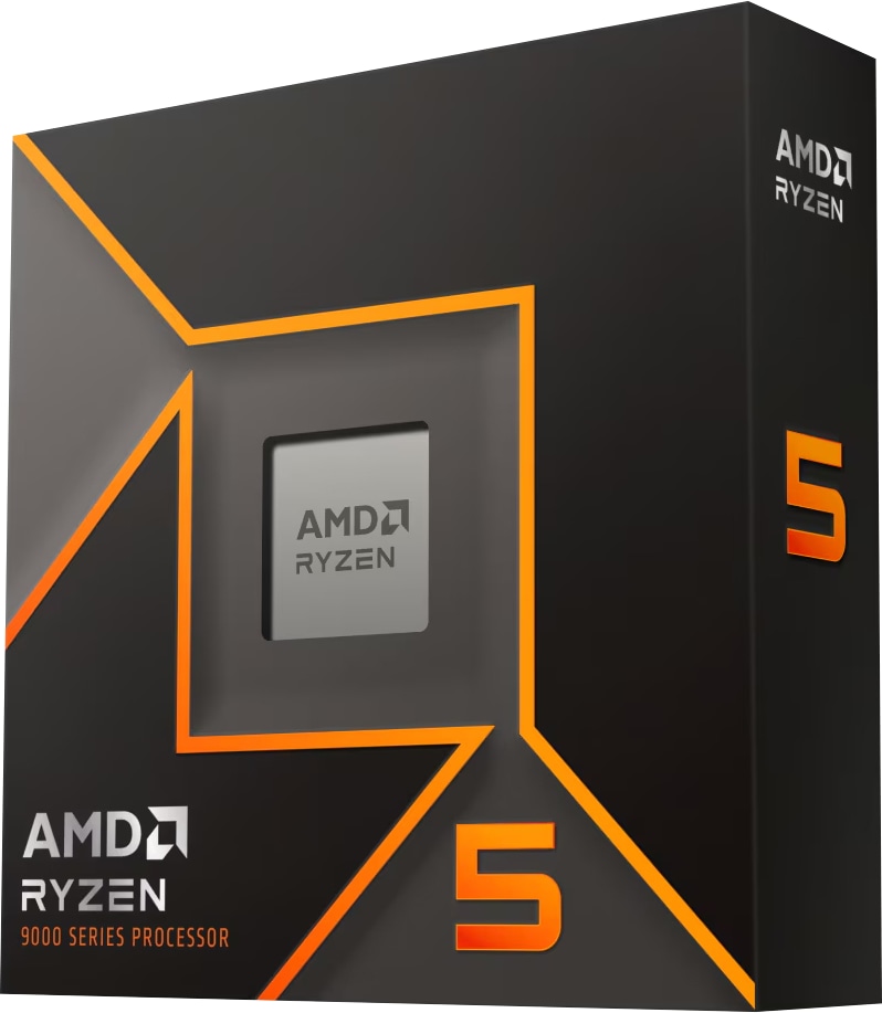 Processador Ryzen 5 9600X "Zen 5" 6-Core 3.9GHz c/ Turbo 5.4GHz 38MB Cache SktAM5 - AMD