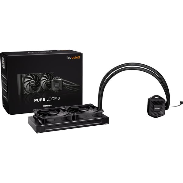WATER COOLER CPU BEQUIET PURE LOOP 3 240MM BLACK