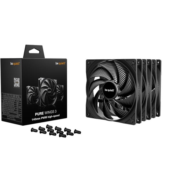 Pure Wings 3 high-speed case fans