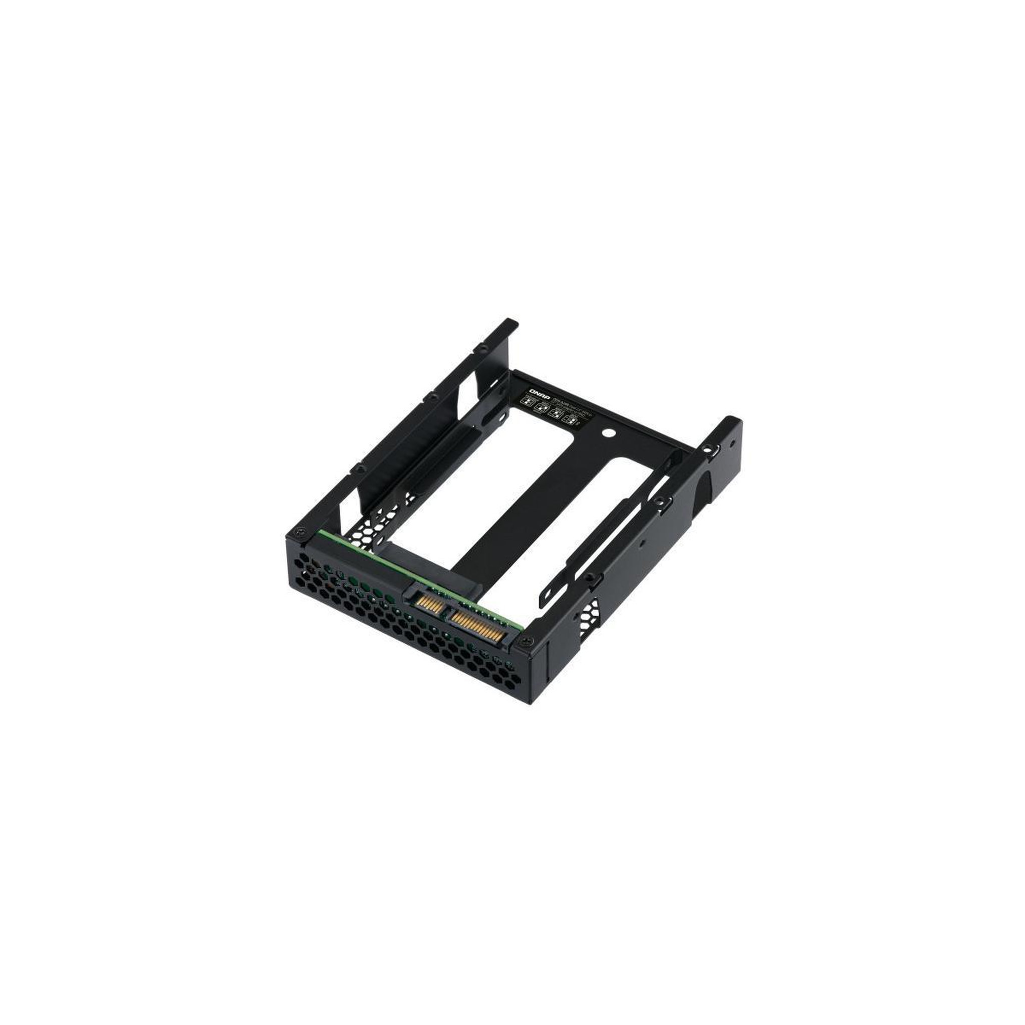 QNAP QDA-A2AR - Invólucro interno RAID - 3.5" to 2 x 2.5" - RAID (expansão de disco rígido) 0, 1, JBOD - SATA 6Gb/s