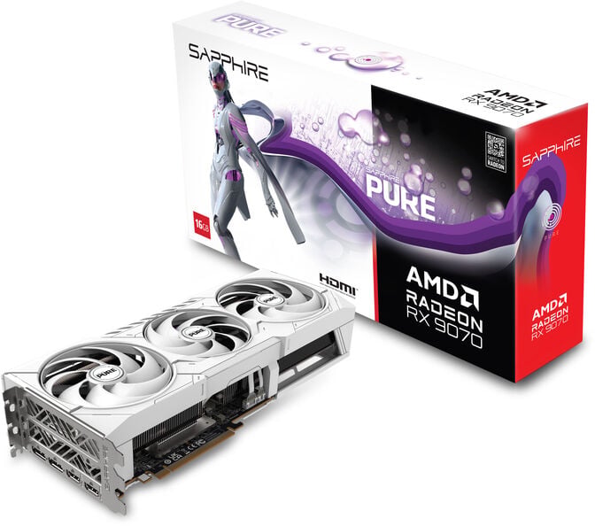 Radeon RX 9070 Pure OC grafische kaart