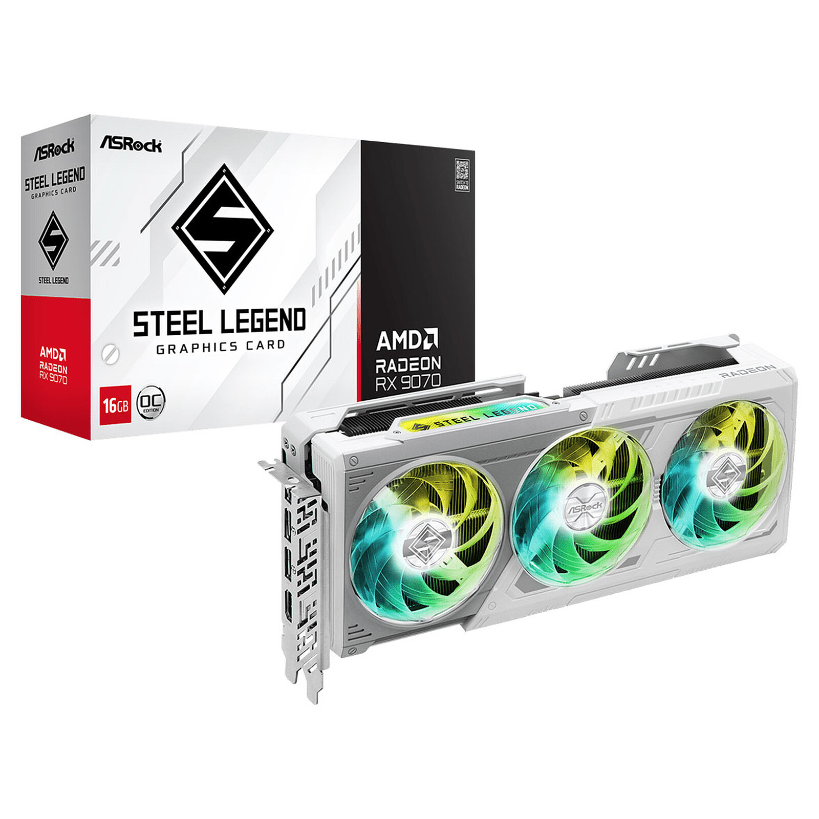 Radeon RX 9070 STEEL LEGEND 16GB OC
