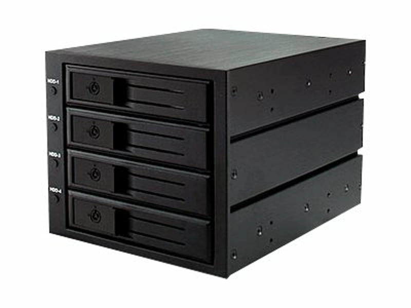 RaidSonic ICY-Box Backplane IcyBox 4x3,5 Zoll SATA/SAS HDD/SSD -> 3x 5,25 Zoll Schacht retail