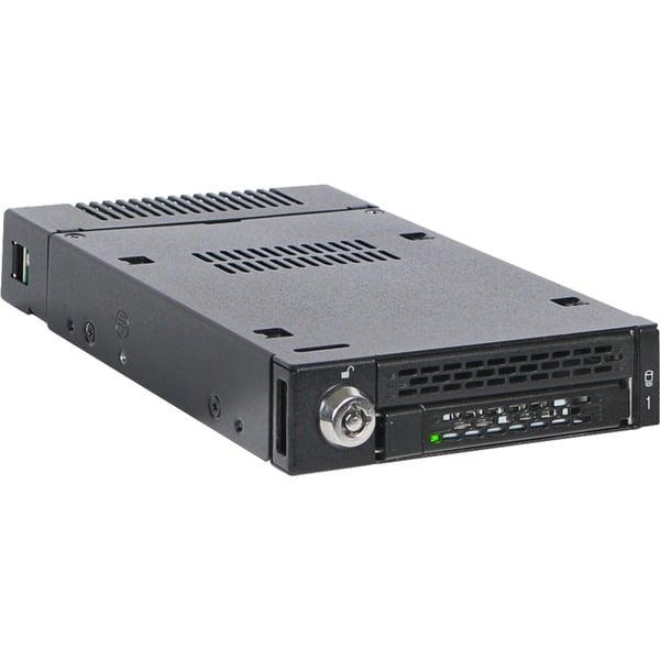 RaidSonic ICY-Box IcyDock 1xM.2 NVMe to 1x3.5 Zoll bay mobile rack keylock miniSAS