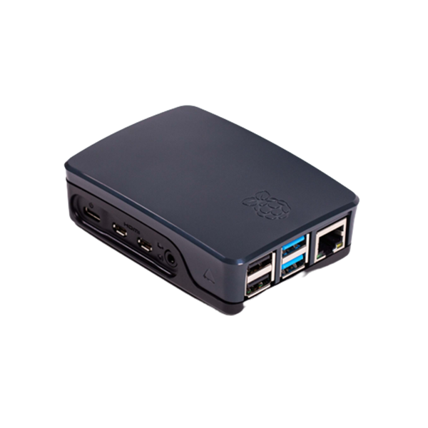 Raspberry Pi 4 Caja Negro gris – Caja