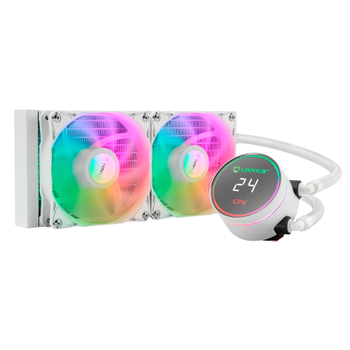 Refrigeração líquida para CPU AQUASTORM Branco 240