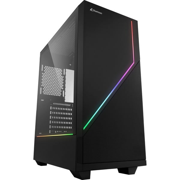 Caixa ATX RGB Flow (Preto) - SHARKOON