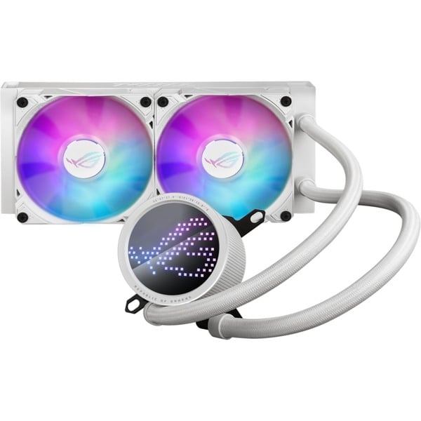 ROG RYUO III 240 ARGB WHT//AIO COOLER, ASETEK, EMMA, ARGB, AURA, WHITE