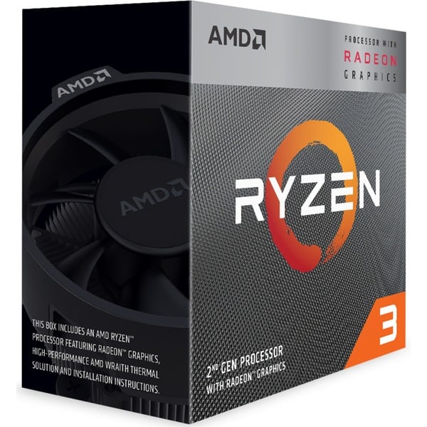 Ryzen 3 3200G, com Wraith Stealth cooler , com Radeon Vega 8 Graphics