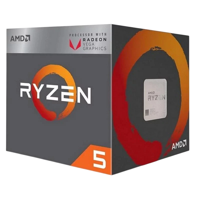 Ryzen 5 3400G, com Wraith Spire cooler , com Radeon RX Veja 11 Graphics