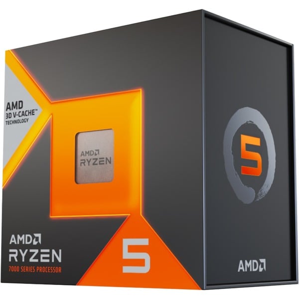 Ryzen 5 7600X3D, 4,1 GHz (4,7 GHz Turbo Boost) socket AM5 processor