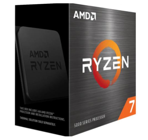 Ryzen 7 5700 - AMD - 3.0/4.6Ghz, 8 core, 20MB, AM4  65W - sem cooler  - obriga a ter gráfica discreta - 0730143316309