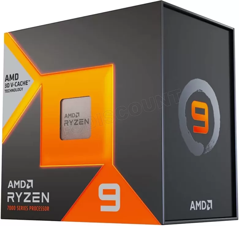 Ryzen 9 7900X3D  up to 5.6Ghz, 12 core, 140MB, AM5 120W - sem cooler
