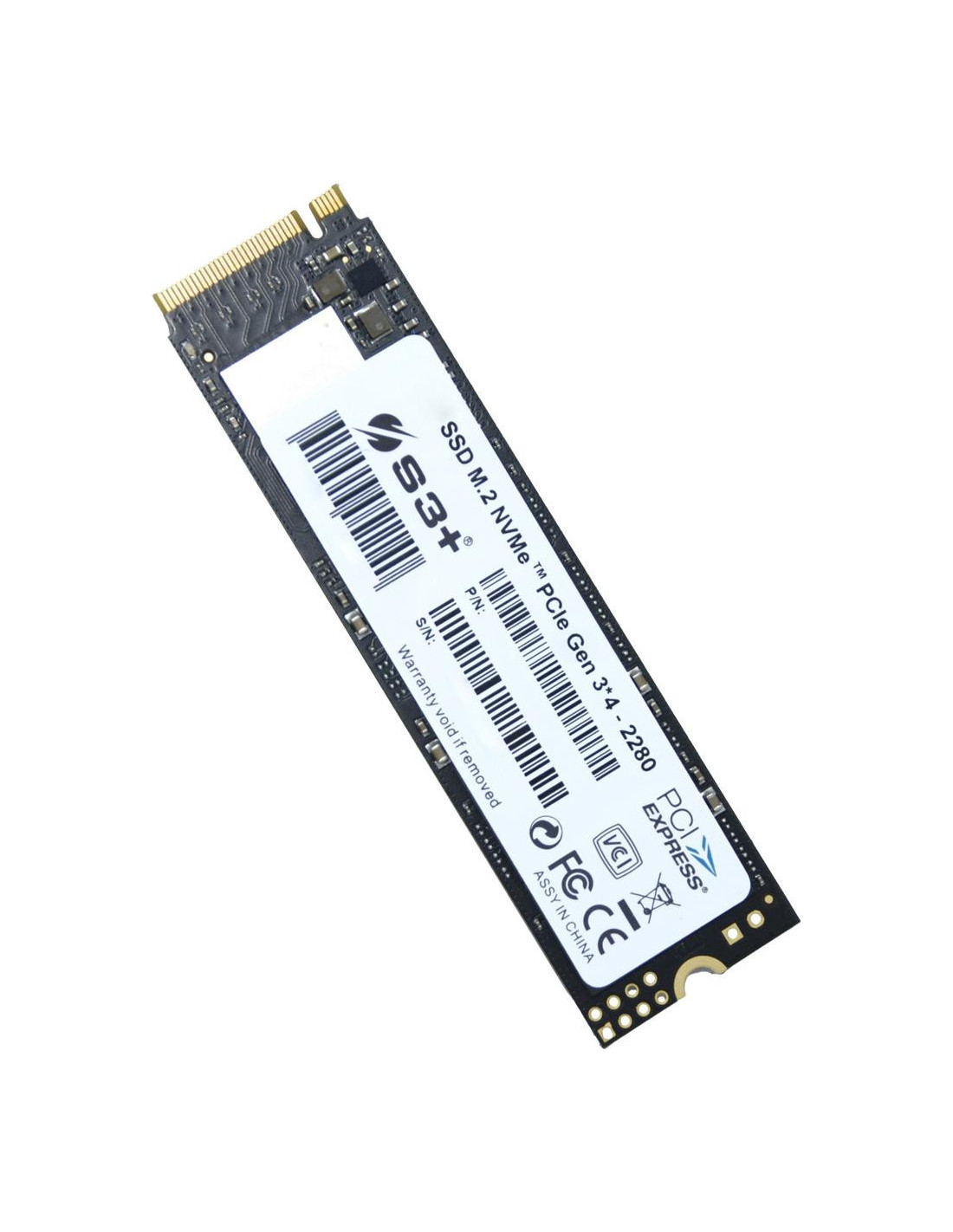 S3+ - Internal SSD S3+ M.2 2280 240GB NVMe PCIe 1950MB/s