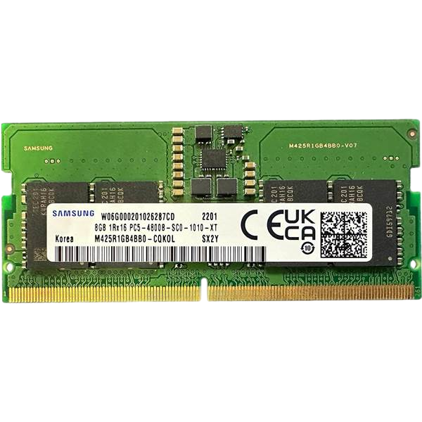 Samsung 8GB DDR5 | Memoria SO-DIMM PC5-4800B 262pin CL40 * Reacondicionado *