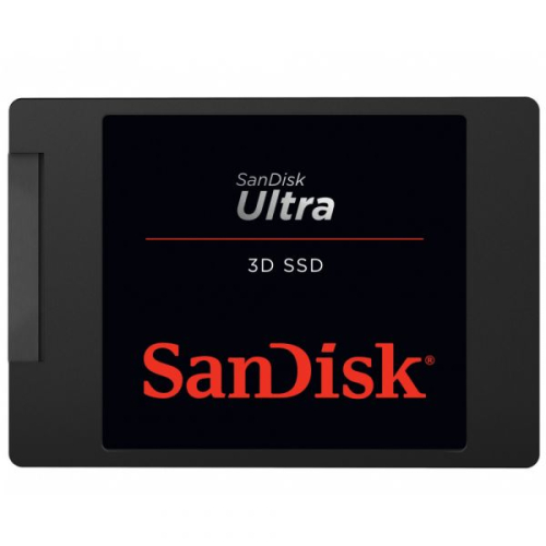 SanDisk Ultra 3D - SSD - 500 GB - interna - 2.5" - SATA 6Gb/s