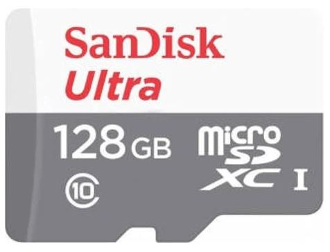 SanDisk Ultra - cartão de memória flash - 128 GB - microSDXC UHS-I - SDSQUNR-128G-GN3MN