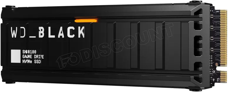 SANDISK WD Black SN8100 SSD - 2TB - M.2 2280 - PCIe 5.0 - Mit Kühlkörper
