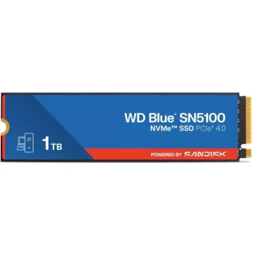 Sandisk WD Blue SN5100 1 TB/ M.2 2280 PCIe NVMe/ Disco SSD de capacidade total