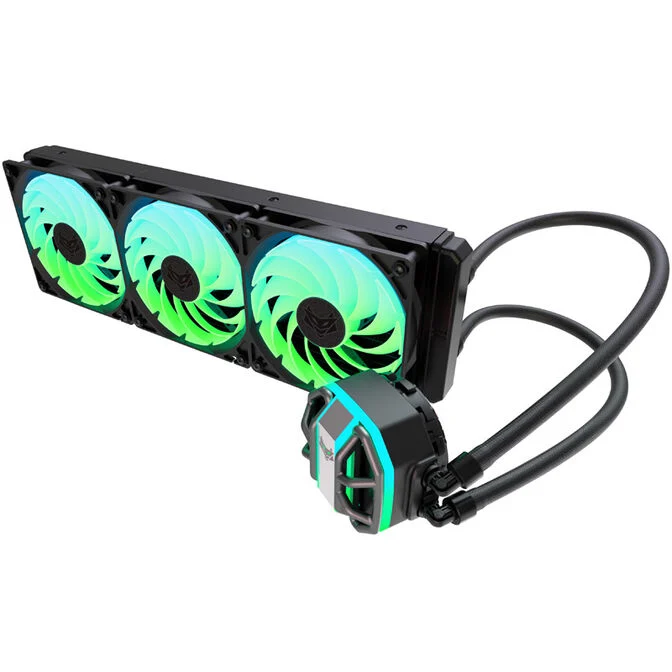 Sapphire Nitro+ S360-A AiO Wasserkühlung, ARGB, schwarz - 360 mm