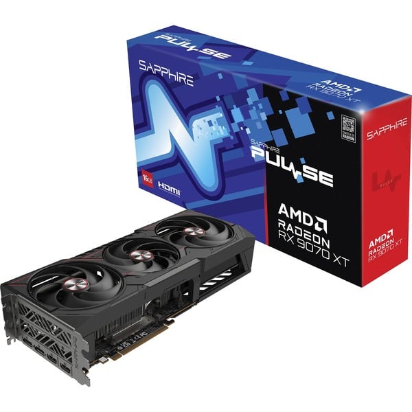 Sapphire PUlse AMD Radeon RX 9070 XT 16GB