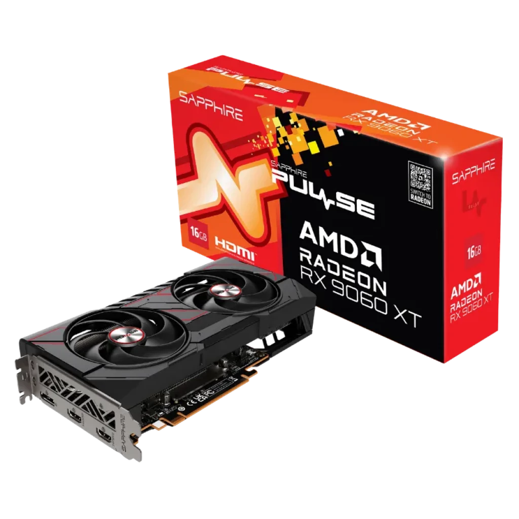 Sapphire Pulse Radeon RX 9060 XT Gaming - Videokaart