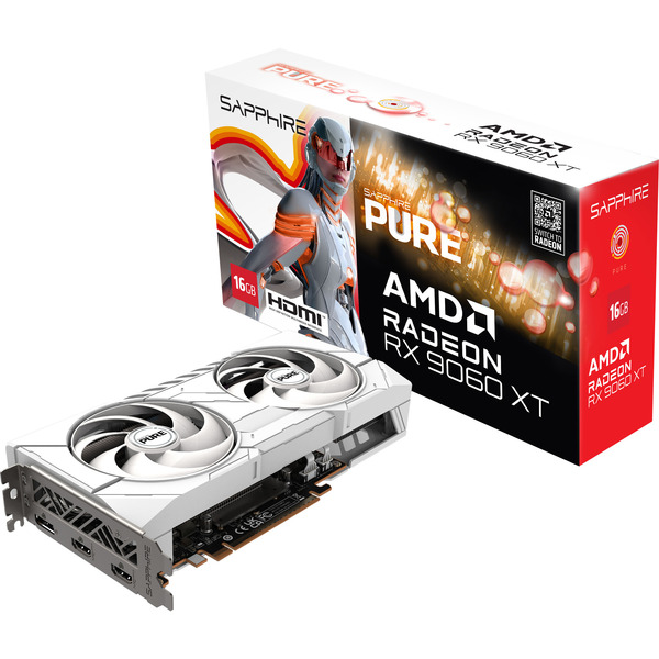 Sapphire PURE AMD Radeon RX 9060 XT 16GB