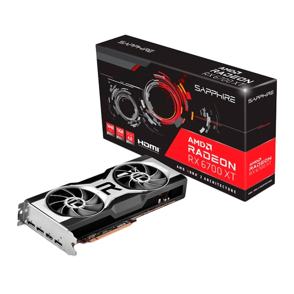 Sapphire Radeon RX6700 XT Gaming 12GB GDDR6 – Tarjeta Gráfica AMD