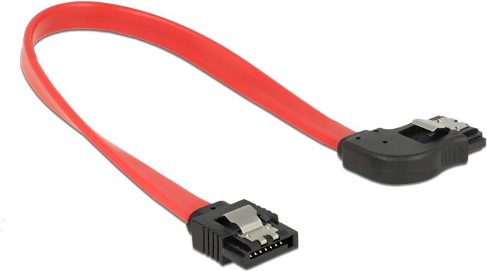 SATA 6 Gb/s, rechtse hoek kabel