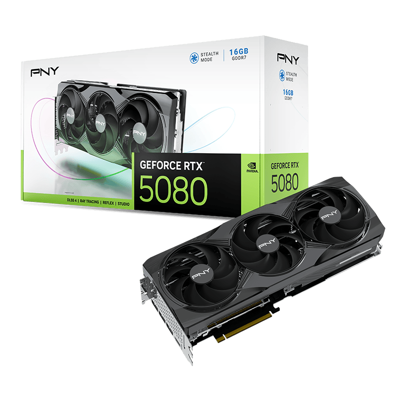 Scheda Video PNY GeForce RTX 5080 16GB DLSS4