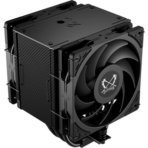 Scythe Mugen 6 Dual Fan Black Edition, Ventilator, 12 cm, 300 RPM, 2000 RPM, 102,44 m³/uur, Zwart