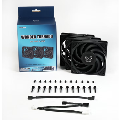 Scythe Wonder Tornado 120 3-Pack - Ventilatorhuis