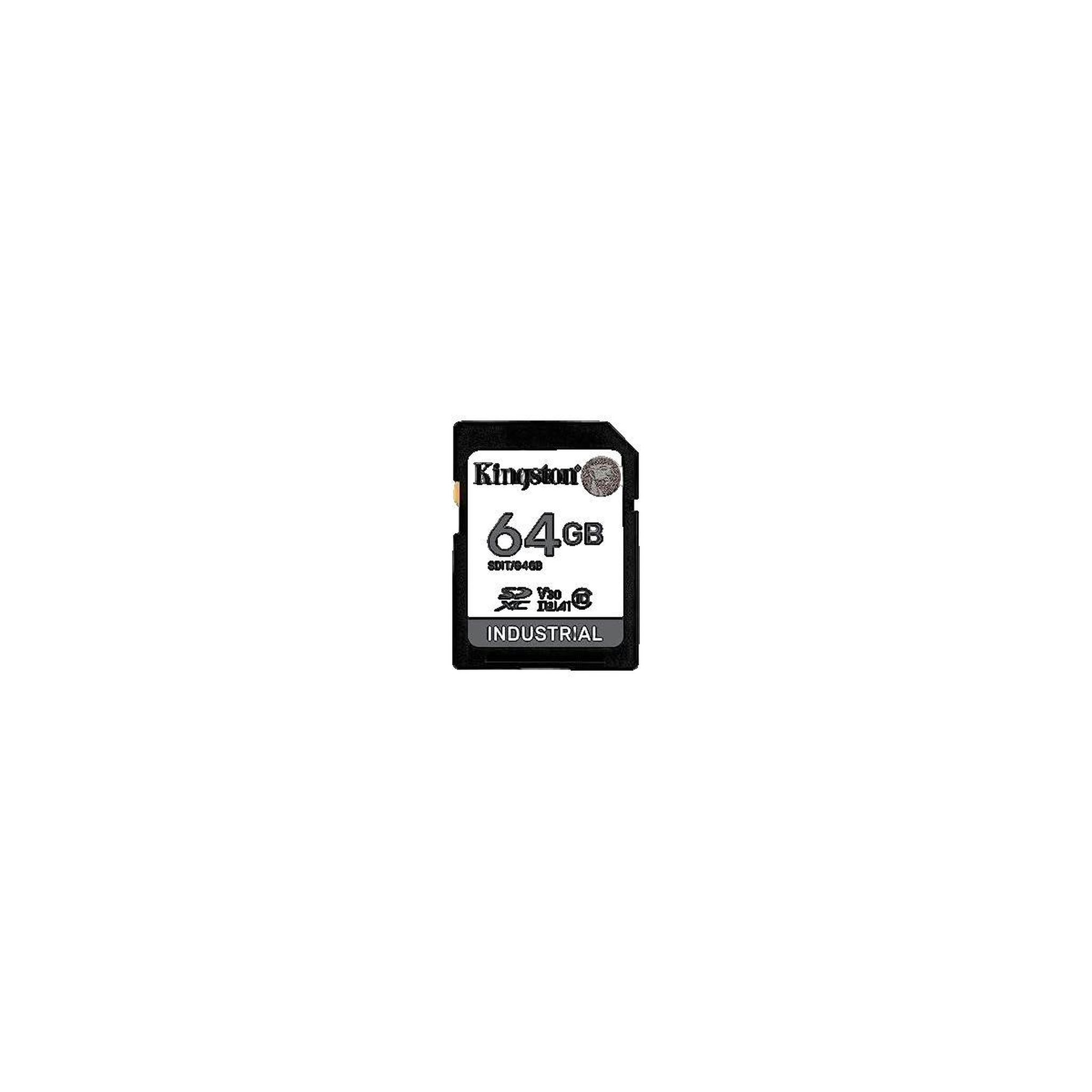 SDHC Card 64GB Industrial C10 UHS-I U3 V30 A1 pSLC