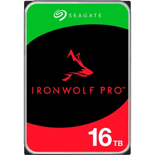 Seagate Disco HDD 16TB IronWolf Pro 3.5" Sata, 256mb Cache
