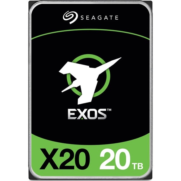 Seagate Exos X20 ST20000NM007D - Disco rígido - 20 TB - interna - SATA 6Gb/s - 7200 rpm - buffer: 256 MB