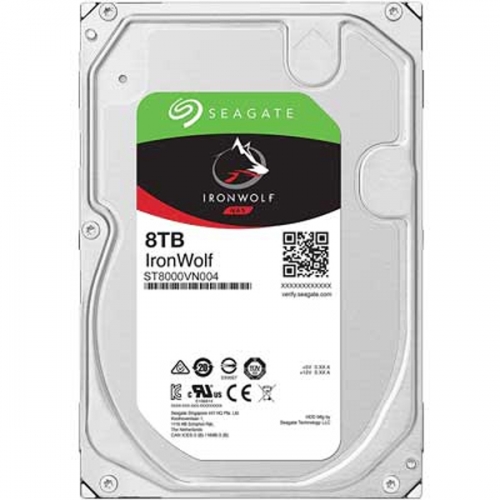 SEAGATE HDD 3.5"8TB IRONWOLF NAS 7.2K SATA