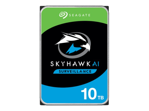Seagate SkyHawk AI ST10000VE001 Disco rígido 10 TB interna 3.5" SATA 6Gb/s 7200 rpm buffer: 256 MB