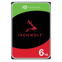 SeagateIronWolf NAS 6 TB CMR, Festplatte(SATA 6 Gb/s, 3,5")