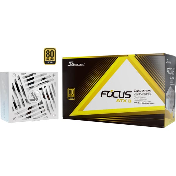 Seasonic FOCUS GX-750 ATX 3 (2024) - Blanc